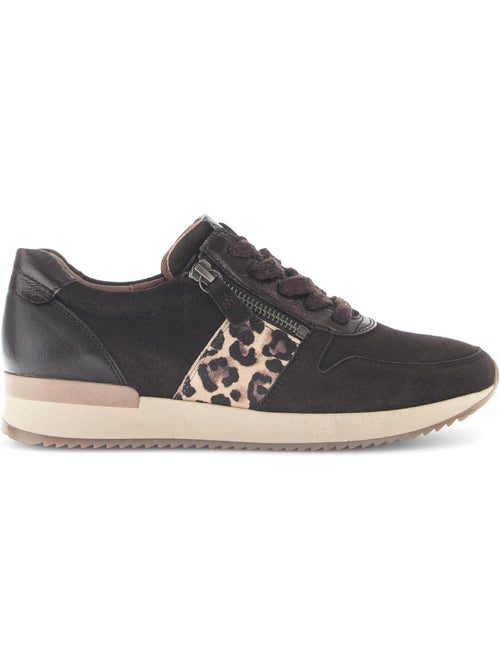 Baskets  en cuir - Kiabi