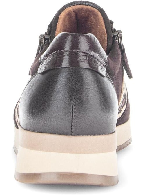 Baskets  en cuir - Kiabi