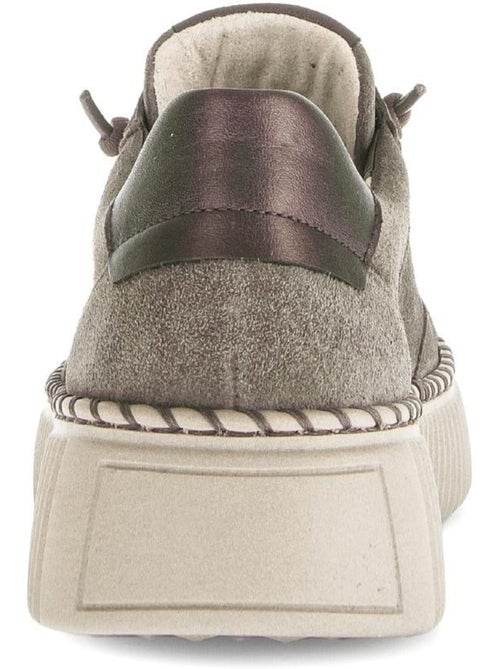 Baskets  en cuir - Kiabi
