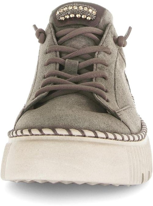 Baskets  en cuir - Kiabi
