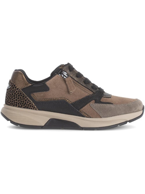 Baskets  en cuir - Kiabi
