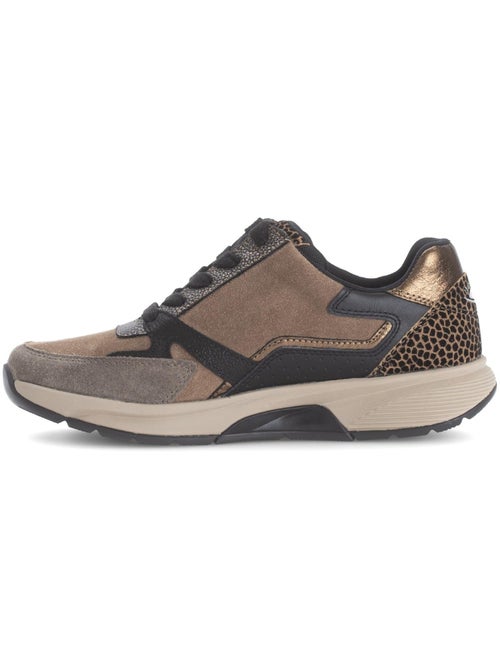 Baskets  en cuir - Kiabi