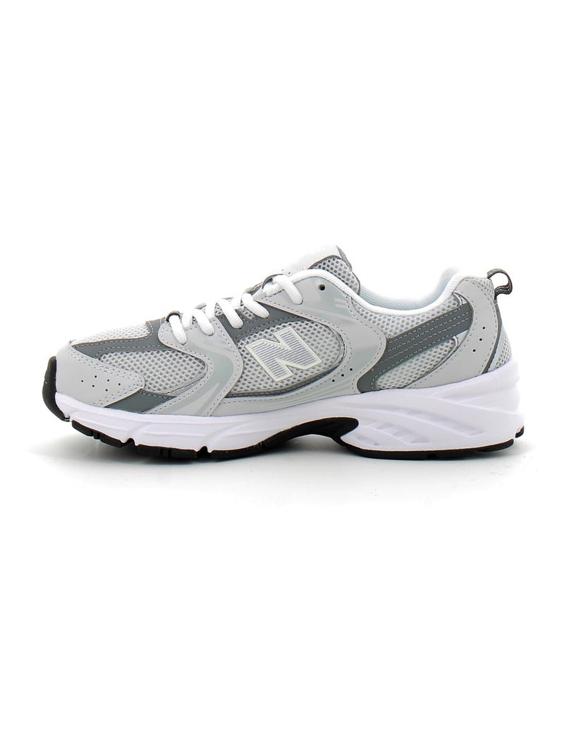 Baskets en Cuir & Mesh new Balance Argent - Kiabi