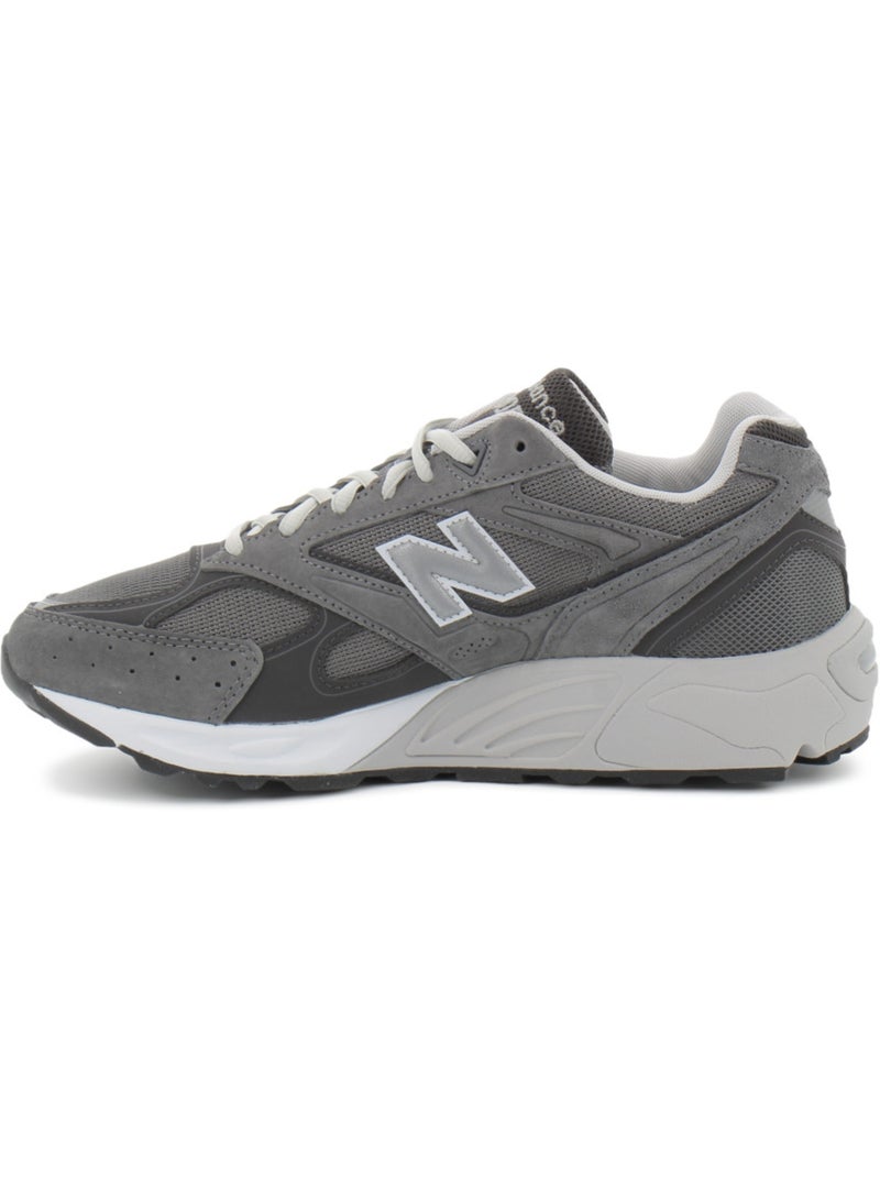 Baskets en cuir & mesh new balance Gris - Kiabi
