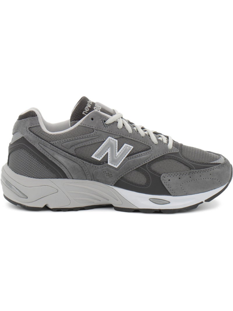 Baskets en cuir & mesh new balance Gris - Kiabi