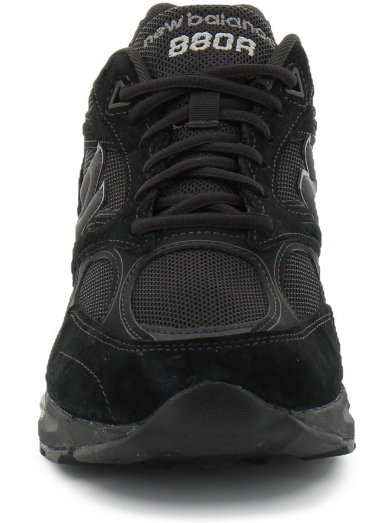 Baskets en cuir & mesh new balance Noir - Kiabi