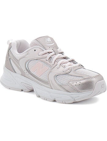 Baskets en cuir & mesh new balance