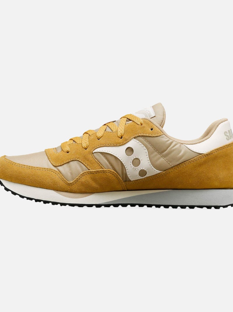 Baskets en Cuir & Mesh Saucony Beige - Kiabi