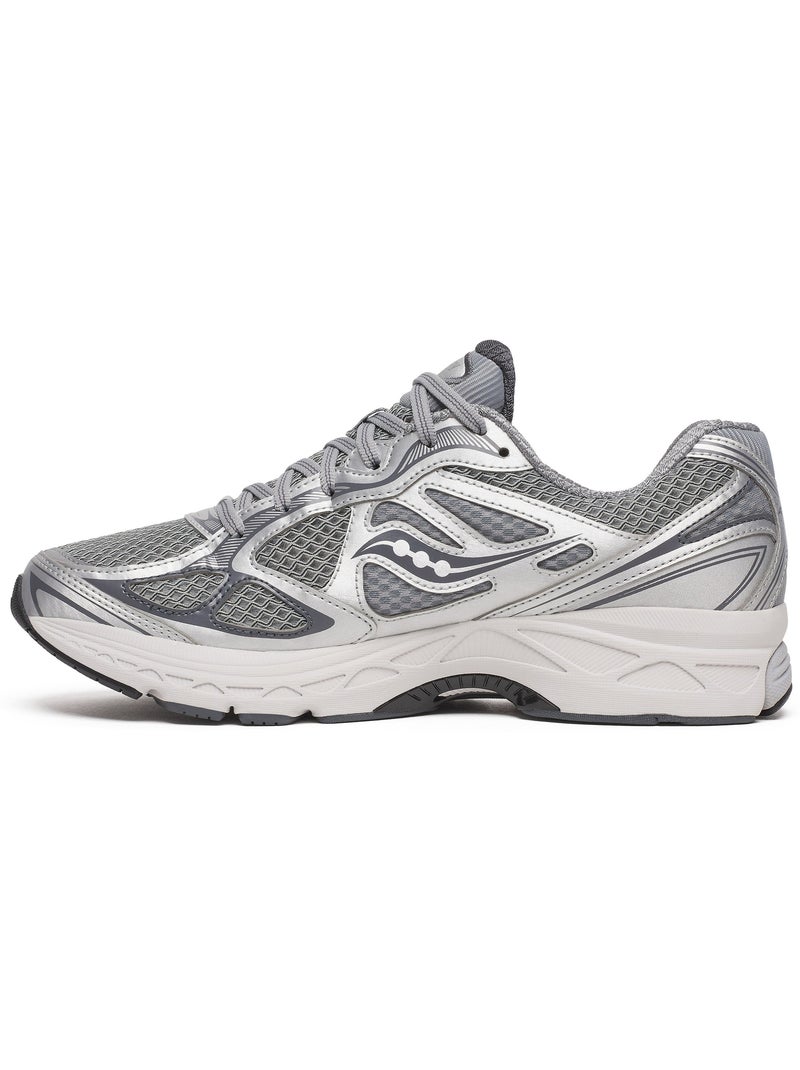 Baskets en cuir & mesh saucony Gris - Kiabi