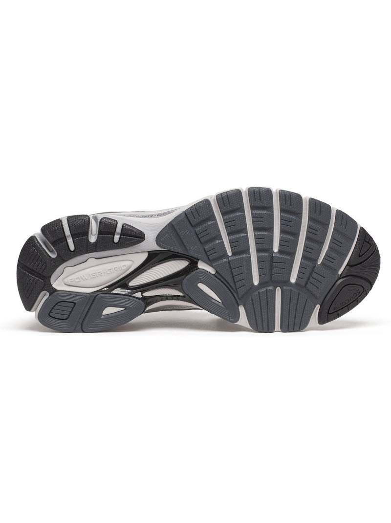 Baskets en cuir & mesh saucony Gris - Kiabi