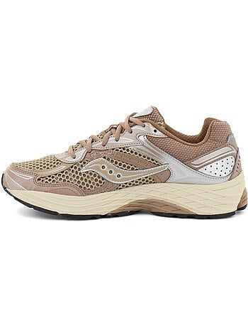 Baskets en cuir & mesh saucony