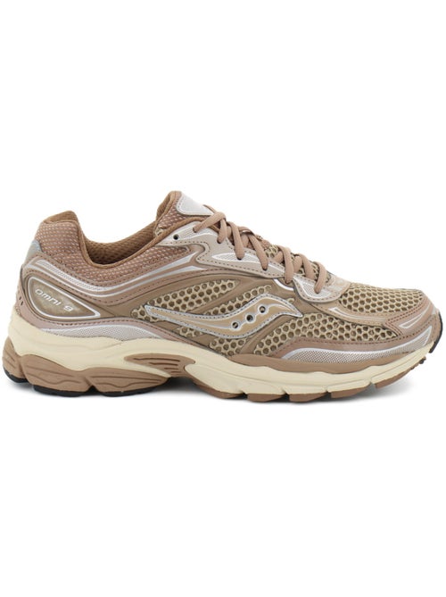 Baskets en cuir & mesh saucony - Kiabi