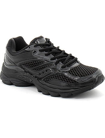 Baskets en cuir & mesh saucony