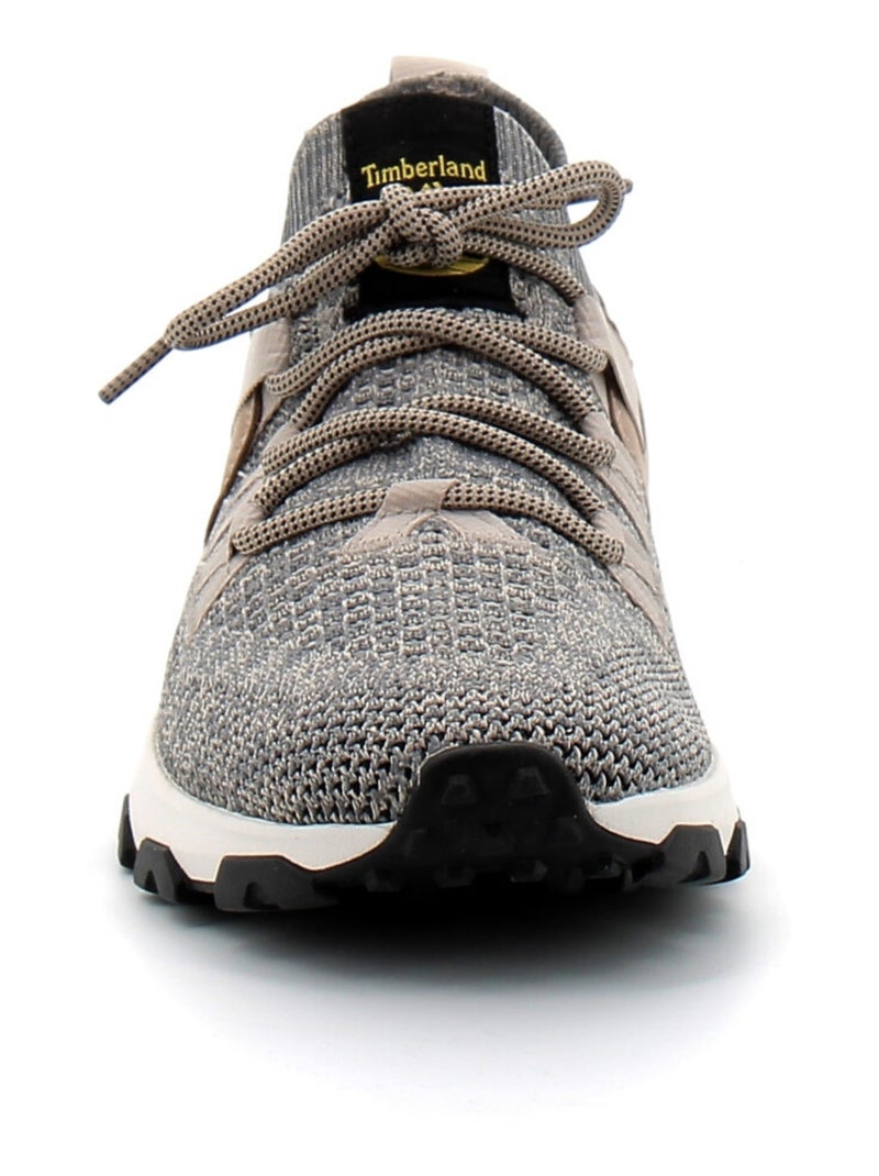 Baskets en Cuir & Mesh Timberland Beige - Kiabi