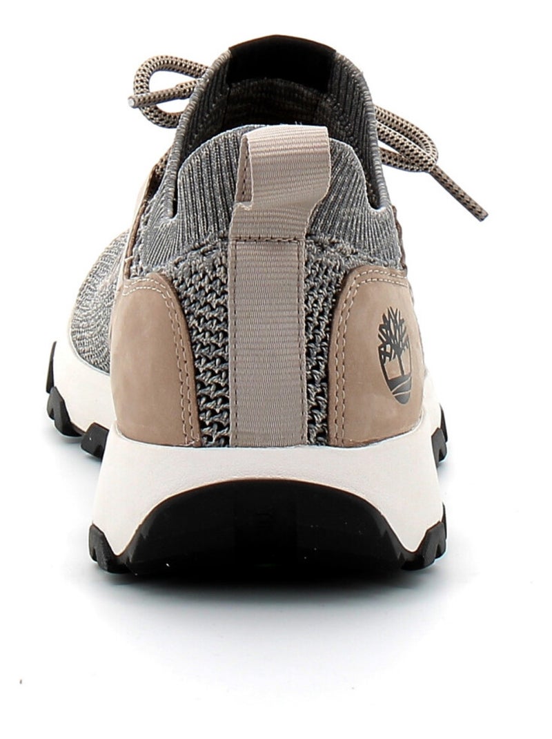 Baskets en Cuir & Mesh Timberland Beige - Kiabi