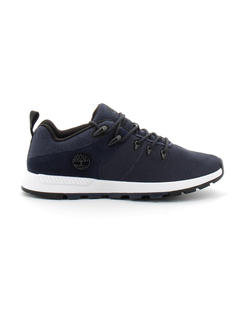 Baskets en Cuir & Mesh Timberland Bleu - Kiabi