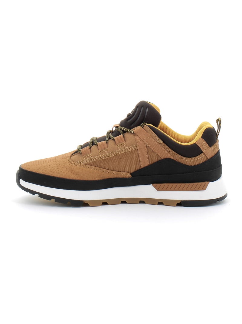 Baskets en Cuir & Mesh Timberland Marron - Kiabi