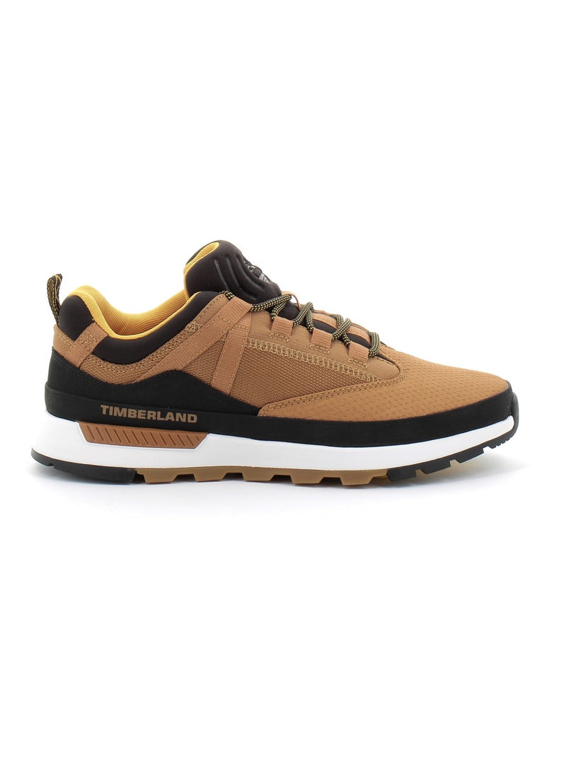 Baskets en Cuir & Mesh Timberland Marron - Kiabi