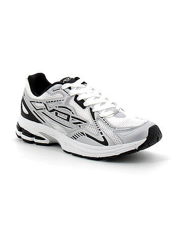 Baskets en Cuir & Mesh vo7