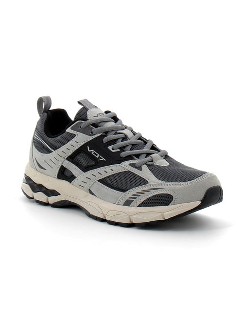 Baskets en Cuir & Mesh vo7 - Kiabi