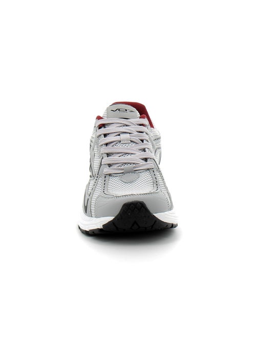 Baskets en Cuir & Mesh vo7 - Kiabi
