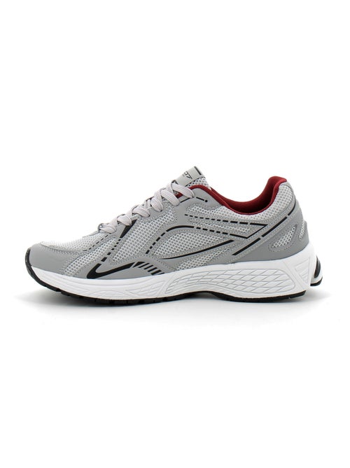 Baskets en Cuir & Mesh vo7 - Kiabi