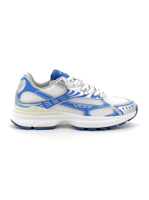 Baskets en Cuir & Mesh vo7 - Kiabi