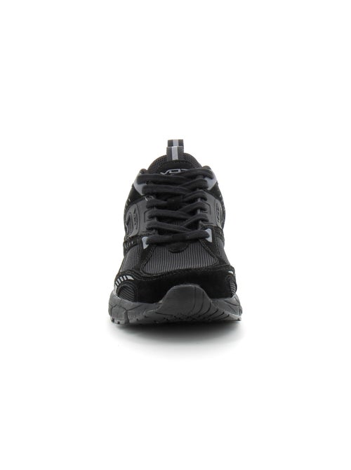 Baskets en Cuir & Mesh vo7 - Kiabi