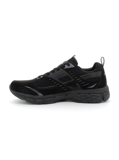 Baskets en Cuir & Mesh vo7 - Kiabi