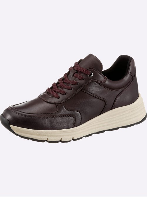 Baskets En Cuir Nappa De Mouton - Taille Standard - Helline - Kiabi Baskets En Cuir Nappa De Mouton - Taille Standard - Helline - Kiabi