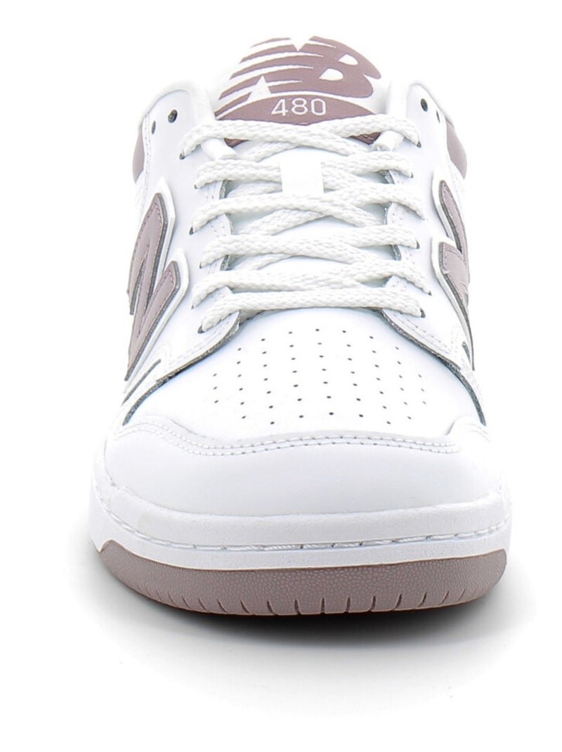 Baskets en Cuir new Balance Blanc - Kiabi
