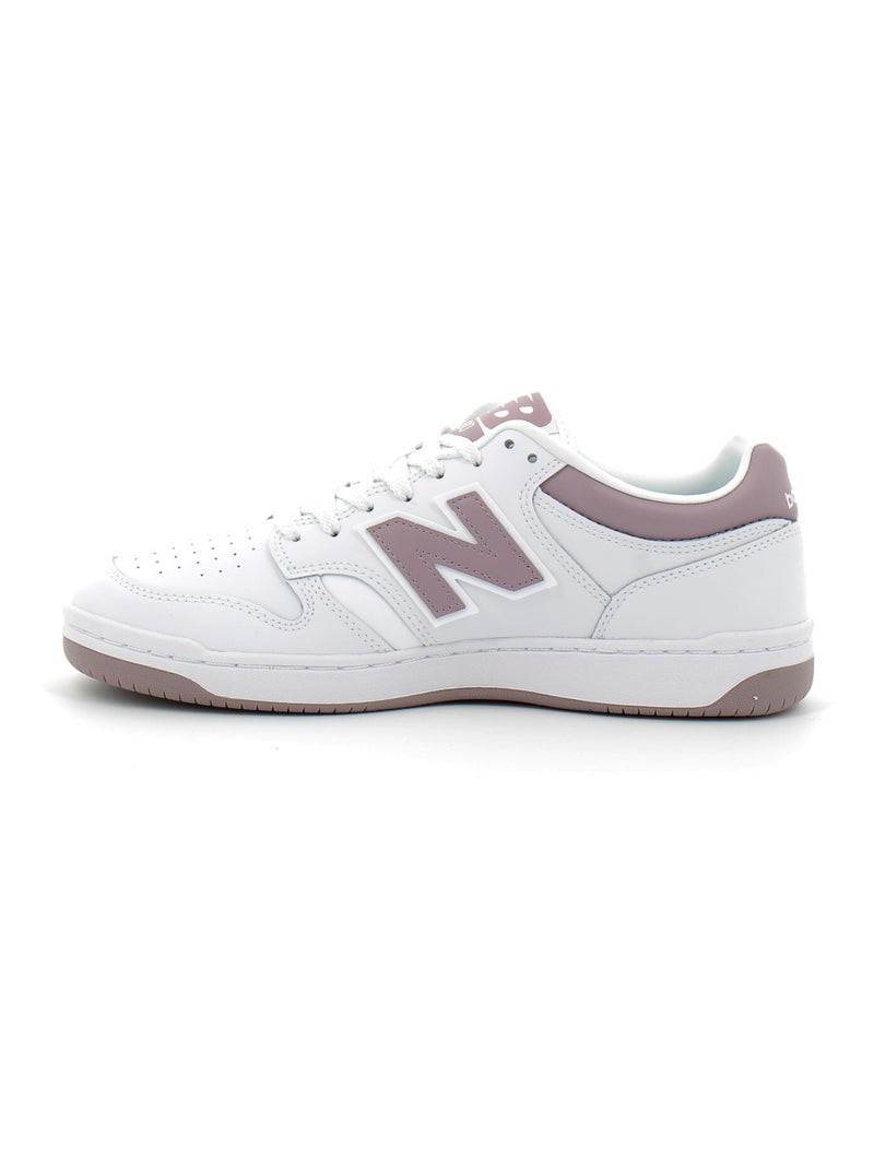 Baskets en Cuir new Balance Blanc - Kiabi