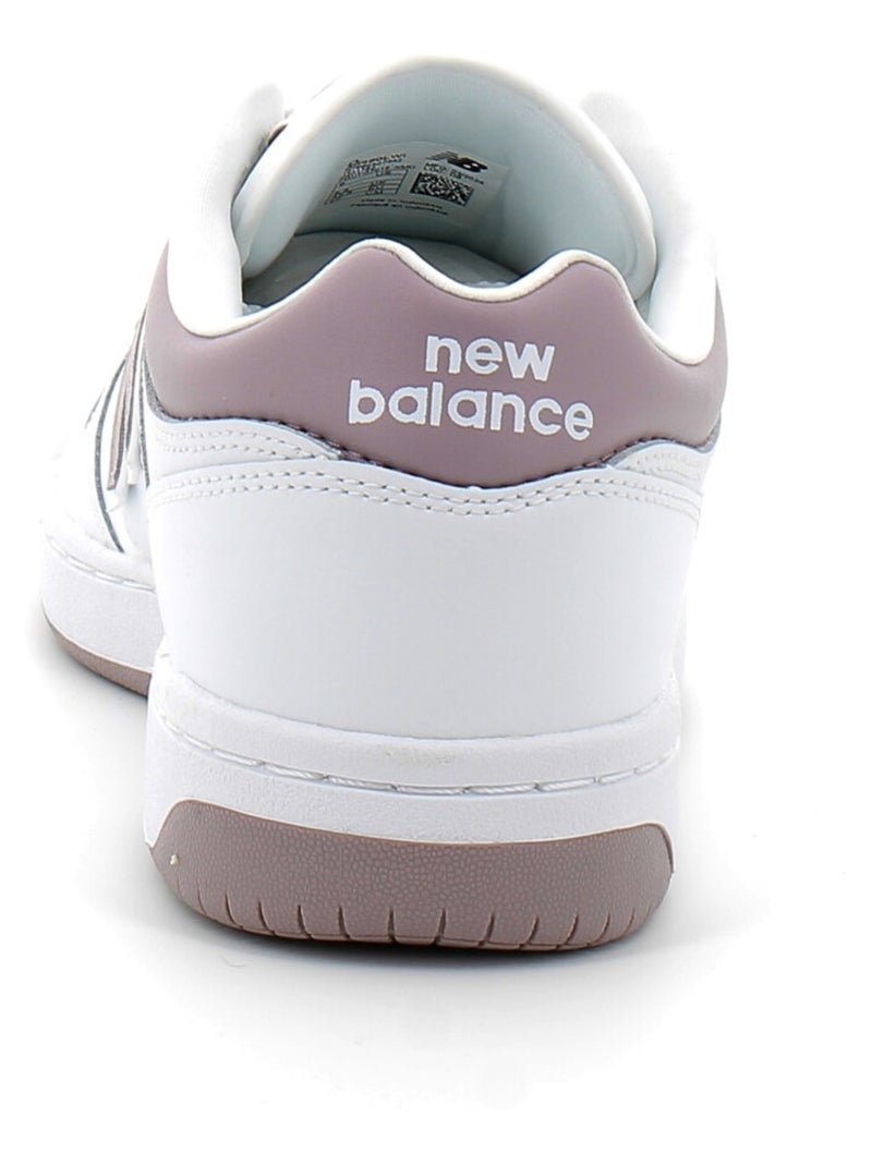 Baskets en Cuir new Balance Blanc - Kiabi