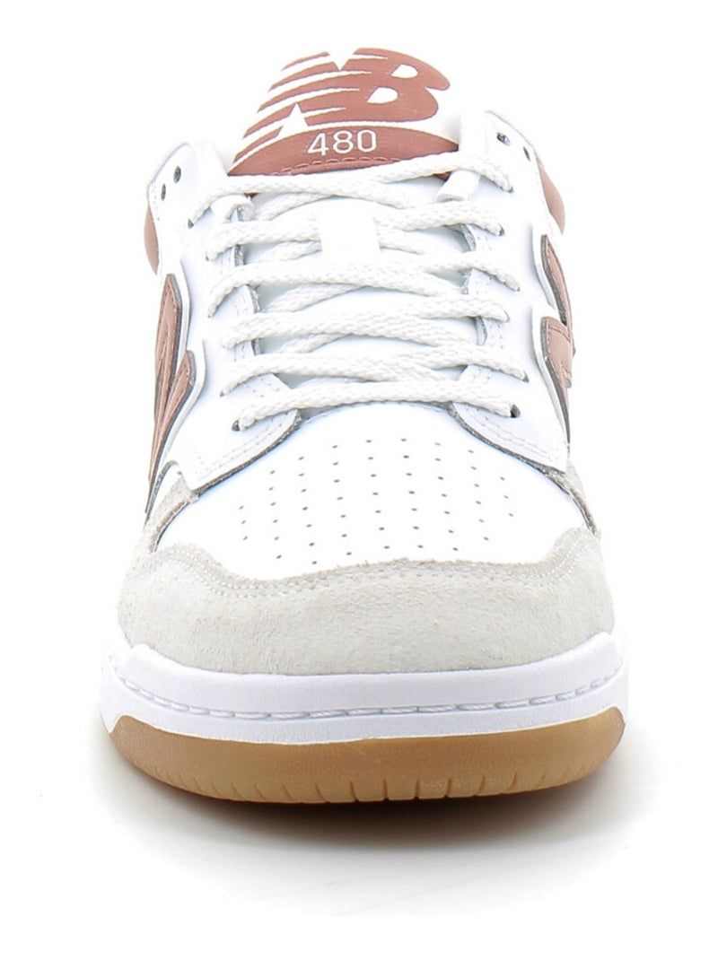 Baskets en Cuir new Balance Blanc - Kiabi