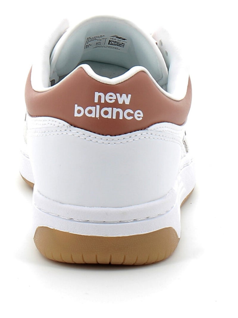 Baskets en Cuir new Balance Blanc - Kiabi