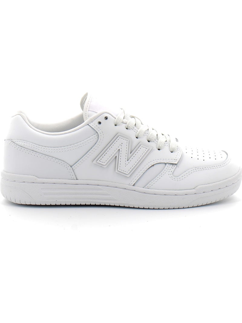 Baskets en Cuir new Balance Blanc - Kiabi