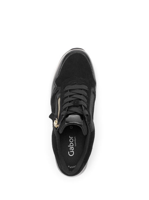 Baskets  en cuir - Kiabi