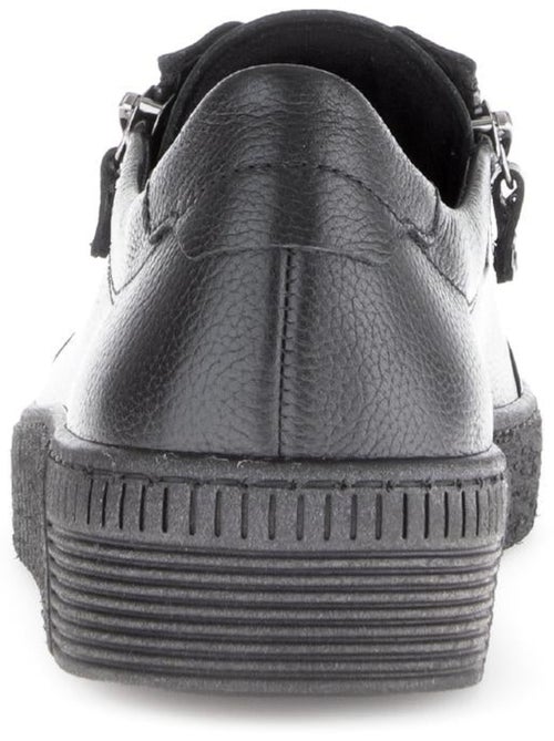 Baskets  en cuir - Kiabi