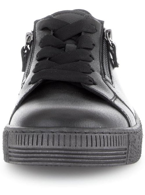 Baskets  en cuir - Kiabi