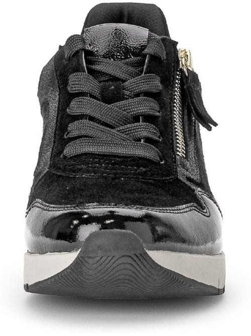 Baskets  en cuir - Kiabi