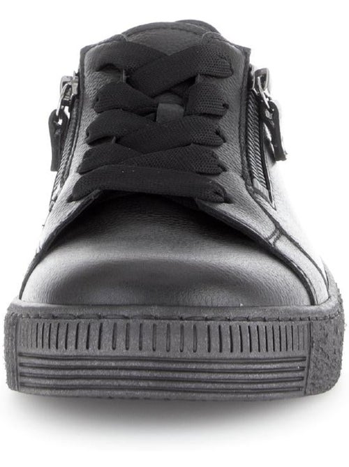 Baskets  en cuir - Kiabi