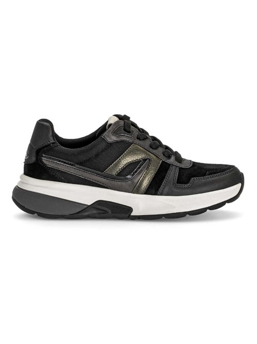 Baskets  en cuir - Kiabi