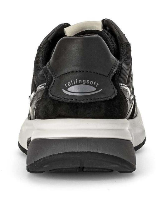 Baskets  en cuir - Kiabi