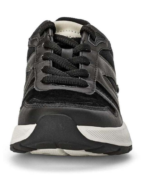 Baskets  en cuir - Kiabi