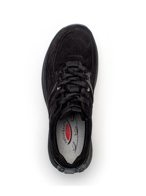 Baskets  en cuir - Kiabi