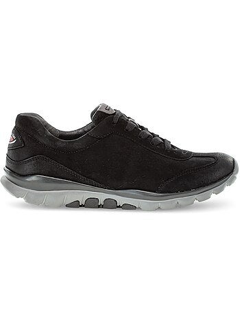 Baskets en cuir