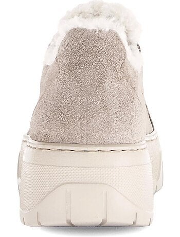 Baskets en cuir nubuck - doublure intérieure chaude