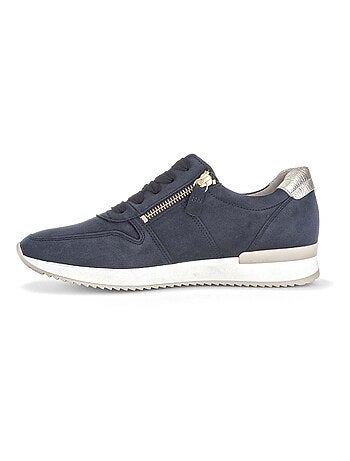 Baskets en cuir nubuck