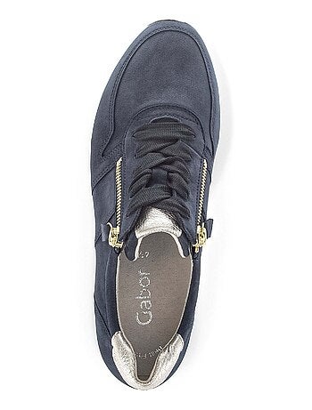 Baskets en cuir nubuck
