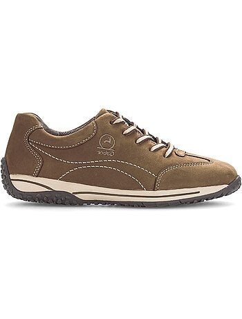 Baskets en cuir nubuck